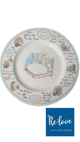 Wedgwood plate white - white, peter