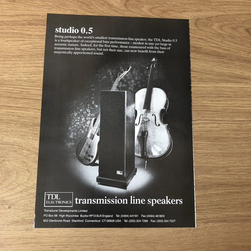 Hifis31 magazine advert 11x8 - magazine,