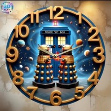 Vintage Doctor Who Daleks 2D