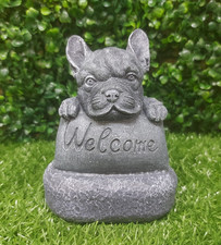 Welcome dog 14cm x 11cm x 9cm