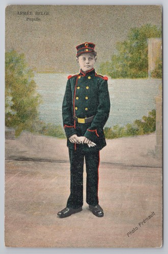 Postcard vintage military