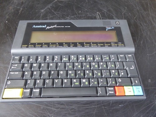 Amstrad 100 notepad - amstrad,