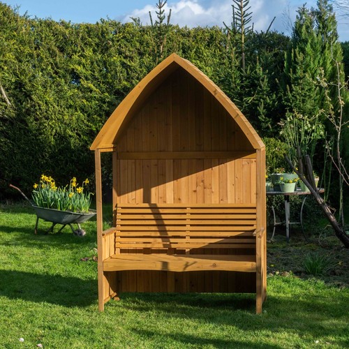 Garden arbour with - garden,