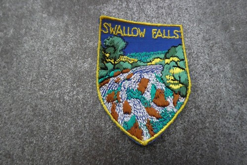 Swallow falls woven cloth - falls,