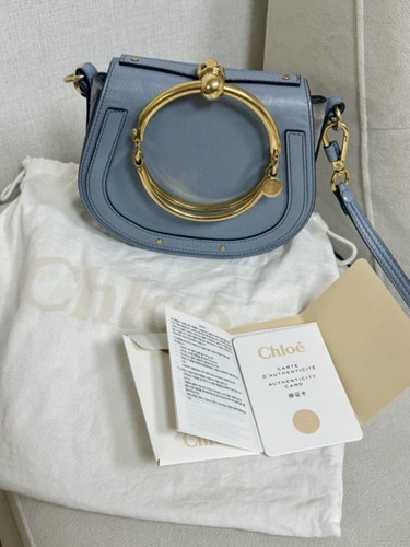 Authentic chloe small blue - chloe,