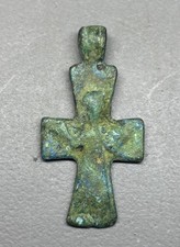 18/19th Century Religious Cross Pendant Antique/vintage