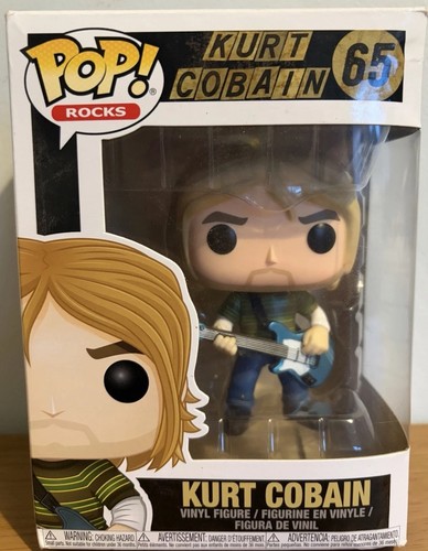 Kurt cobain funko pop figure - kurt,
