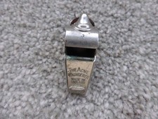 Antique Old The Acme Thunderer  Whistle Made In England
