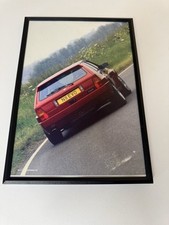 FRAMED Original Lancia Delta Integrale Evo 3 Magazine Picture Poster Man Cave b