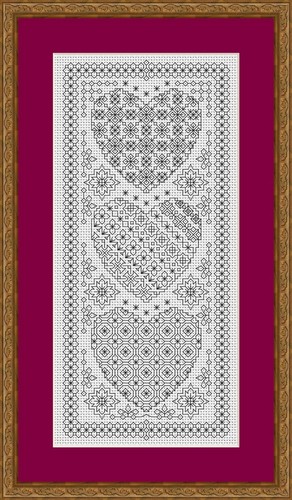 Blackwork embroidery kit - kit,