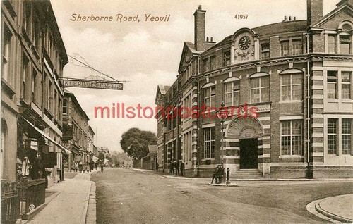 Printed postcard sherborne - of,