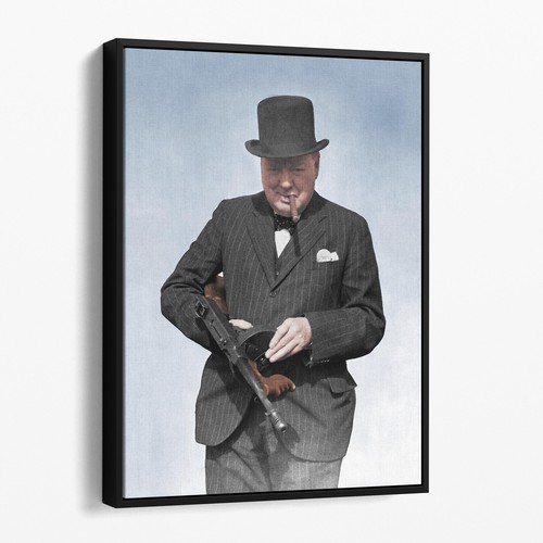 Winston churchill with - winston,