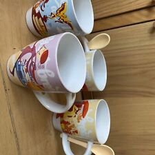 tetley tea collectables mugs with spoon