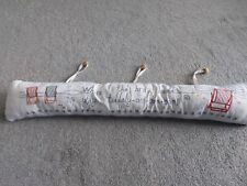 Seaside Beach Bolster Cream Cushion, Deck Chairs with 'Brass Bands Play' Lyrics