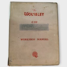 Wolseley 6/99 Factory Workshop