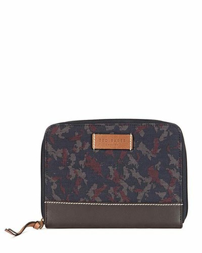 Ted baker blue camo print - blue,