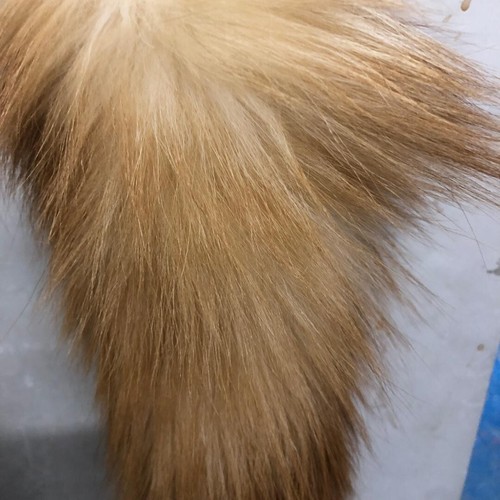 Scooter mod fox tail faux - fox, fur