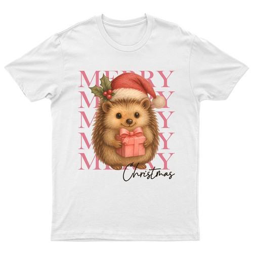 Christmas hedgehog holiday - hedgehog,