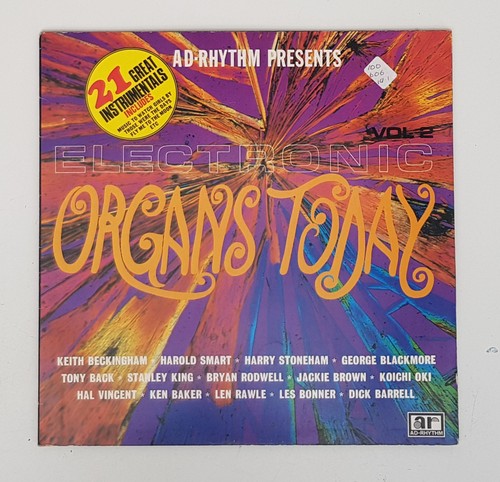 Electronic organs today vol - organs, 2