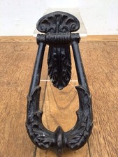 ANTIQUE CAST IRON KENRICK DOOR KNOCKER 19thC