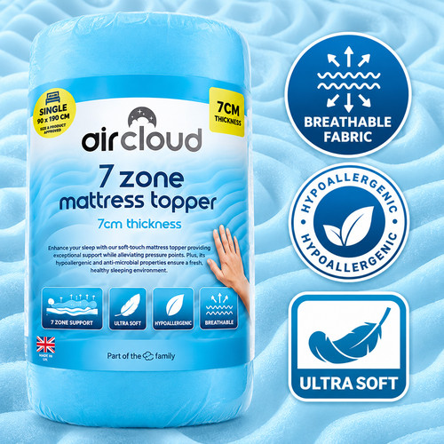 Zone memory foam - 7,