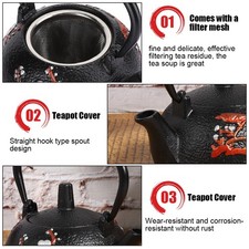 Cast Iron Tea Kettle Imitating