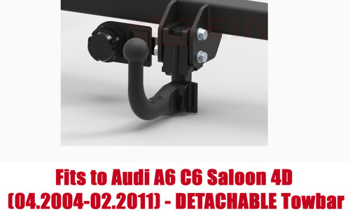 Detachable tow bar - detachable,