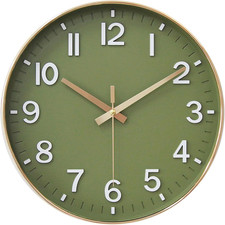 Wall Clock 12 Inch Silent Non