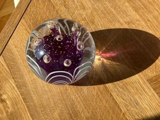 Large Art Glass Paperweight