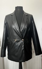 Woman’s Faux Leather Jacket