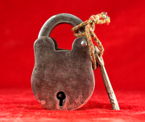 Vintage handmade indian iron - handmade,