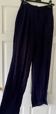 Zara Navy Blue Trousers High