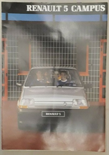Renault campus brochure - brochure, 1990