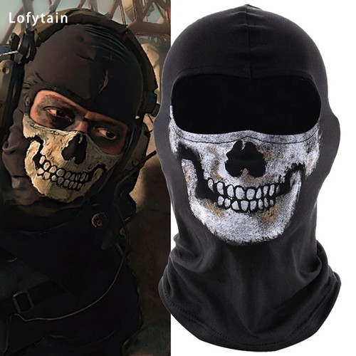 Ghost skull balaclava face - skull,