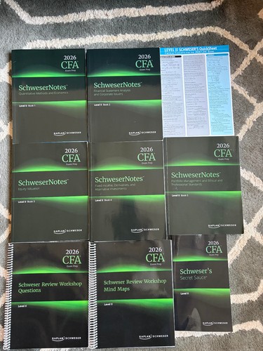 Kaplan schweser cfa level - level, 2