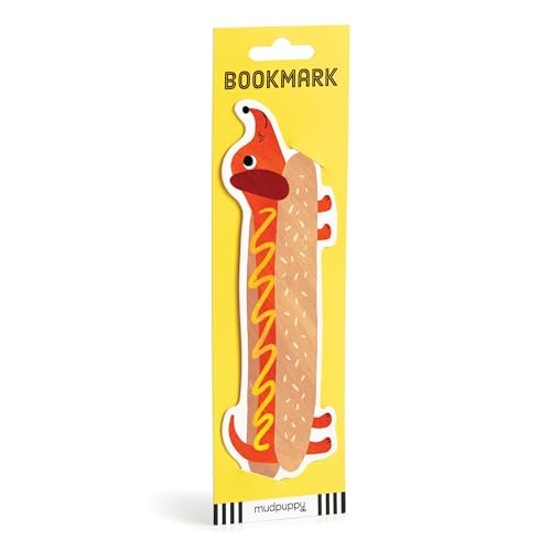 Doxie hot dog - doxie, bookmark