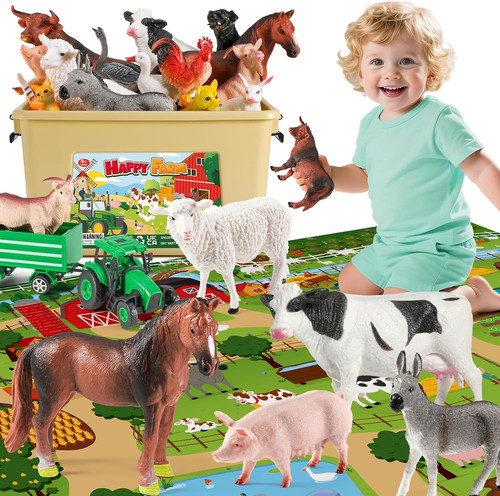 Farm animals toys - animals, with