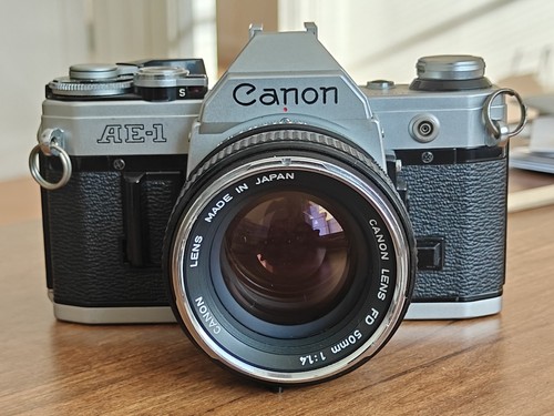Canon 35mm slr - canon, ae-1