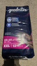 Goodnites XXL Girls US Import. 1 Single Only. USA version on Drynites