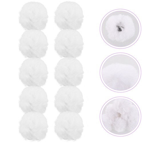 10pcs reusable white rabbit - white,