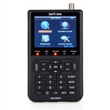 Satlink WS-6908SE Dvb-S Digital Lcd Data Satellite Signal Finder ih