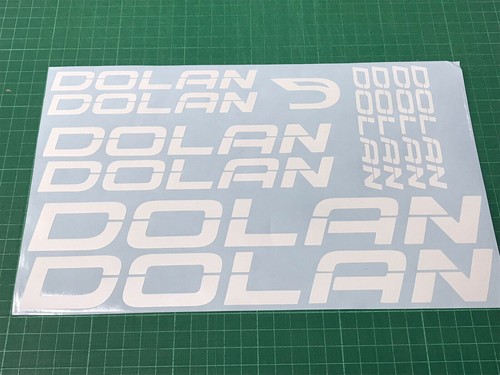 Dolan cycling decals stickers - cycling,
