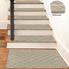 9"x30"Bullnosed Carpet Stair