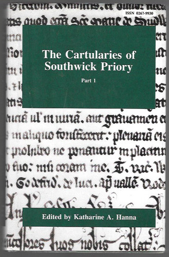 The cartularies southwick - the, of