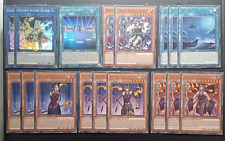 Yugioh Allure Queen Deck 17 card engine / core  Mztm+Rota 1st edition mint