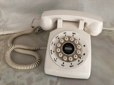 Reproduction Vintage Telephone Land Line Rotary Dial Push Button Pulse Tone Dial