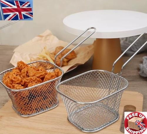 Stainless steel square fry - steel,