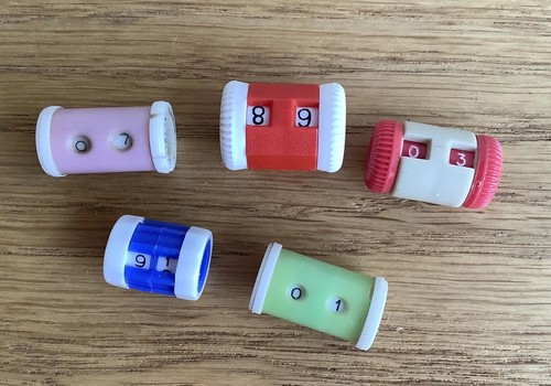 Vintage knitting needle row - vintage,
