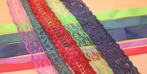Mixed colours ribbon and - colours,