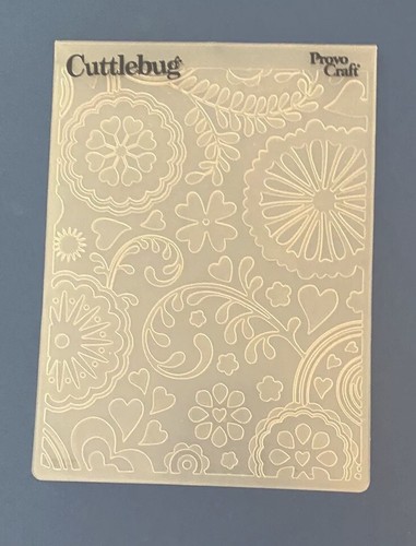 Cuttlebug floral fantasy - floral,